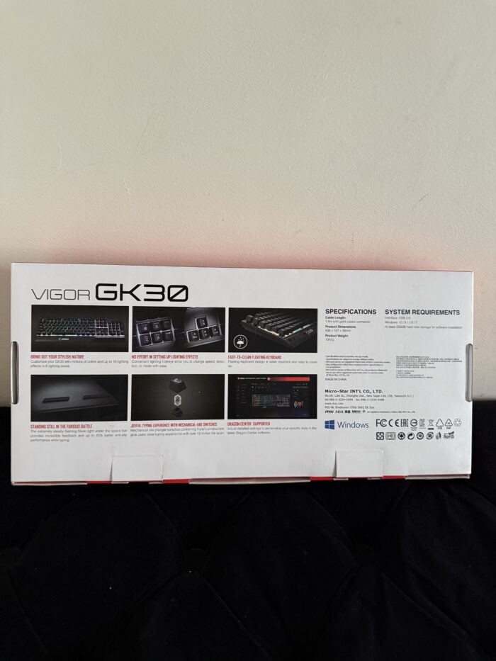 Clavier gamer MSI – Image 3